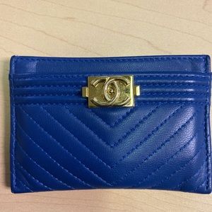 Chanel card holder